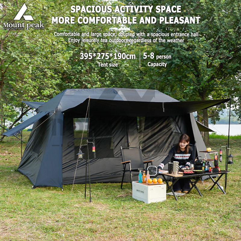 Outdoor Adventure Kit - Barraca de acampamento grande automática Mount