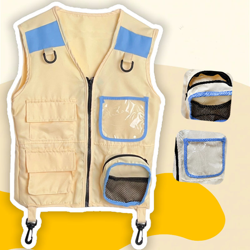 Outdoor Adventure Boys - Crianças explorador colete fingir jogar cosplay
