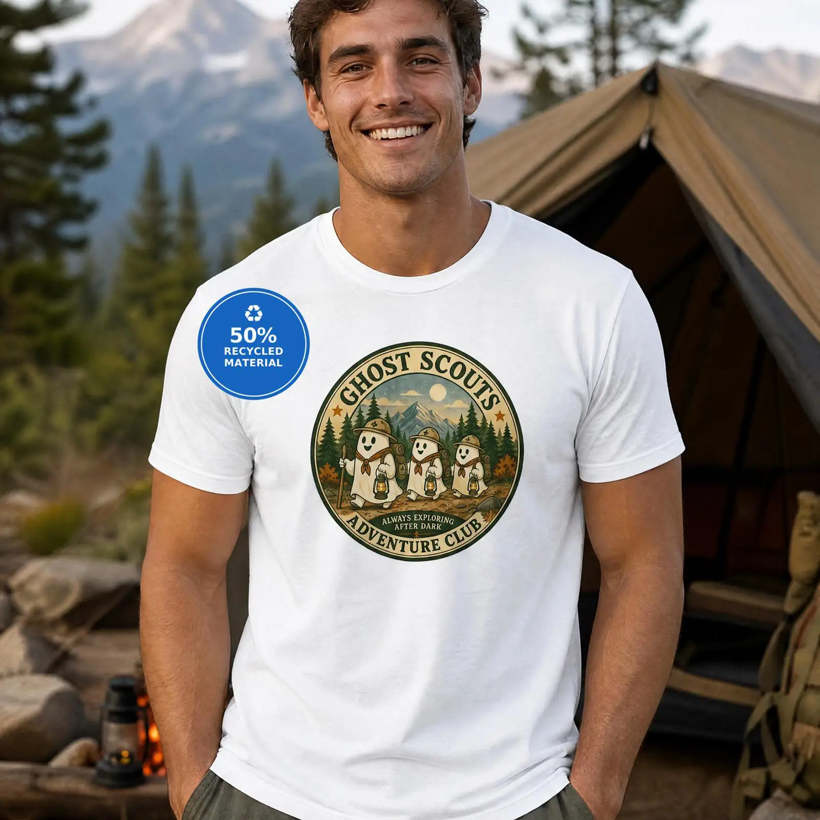 Outdoor Adventure Club - Camiseta do Clube de Aventura dos