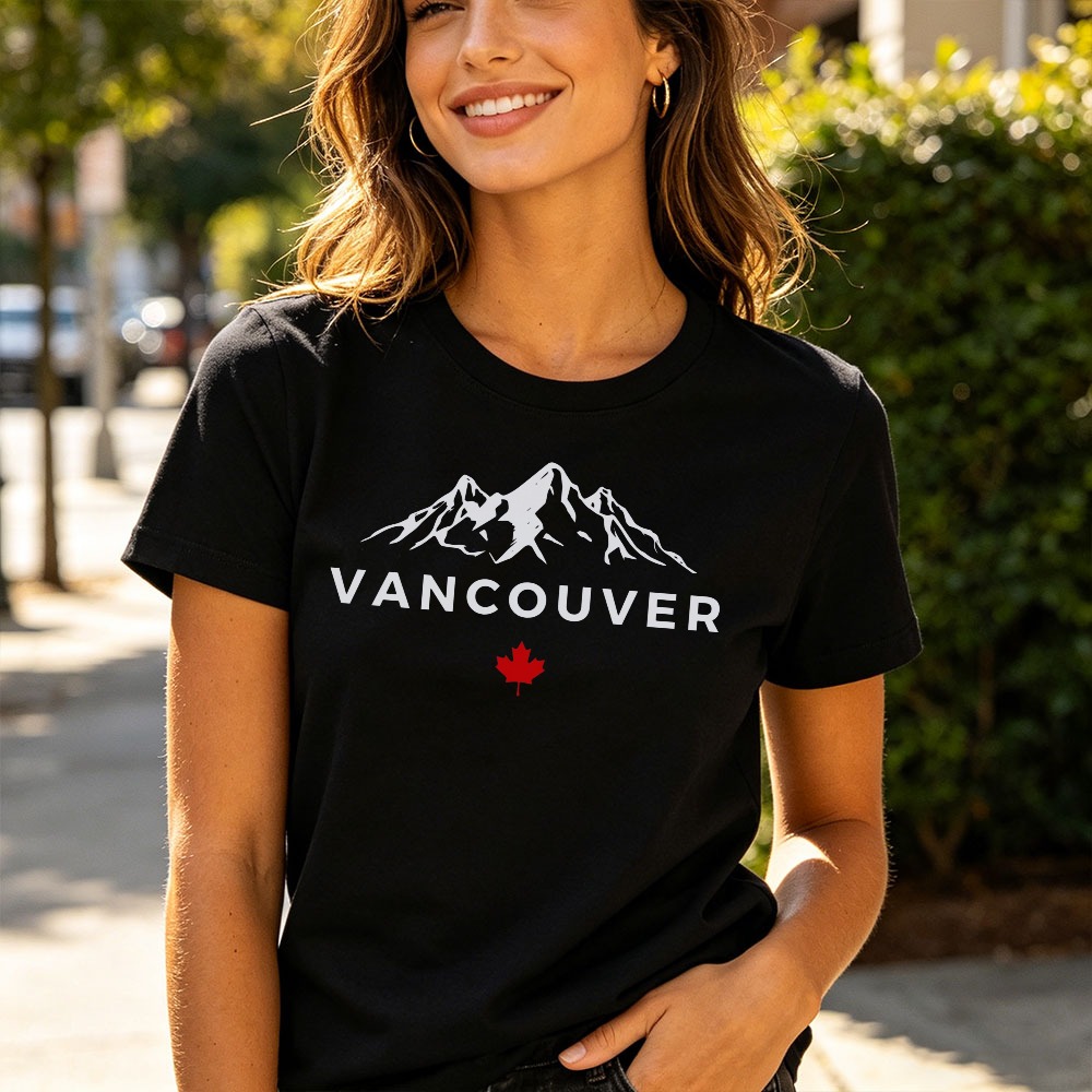 Outdoor Adventure Club - Camiseta de Montanha Vancouver Canadá para