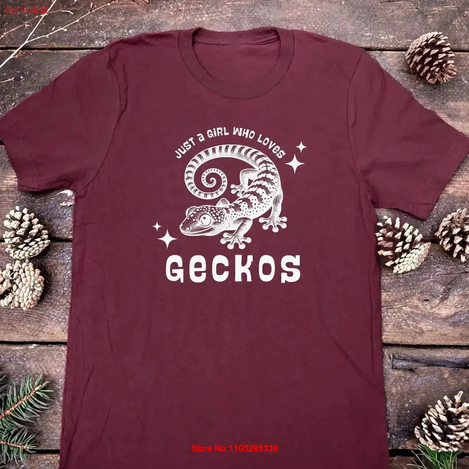 Outdoor Adventure Girl - Camiseta juvenil Gecko Girl para crianças,