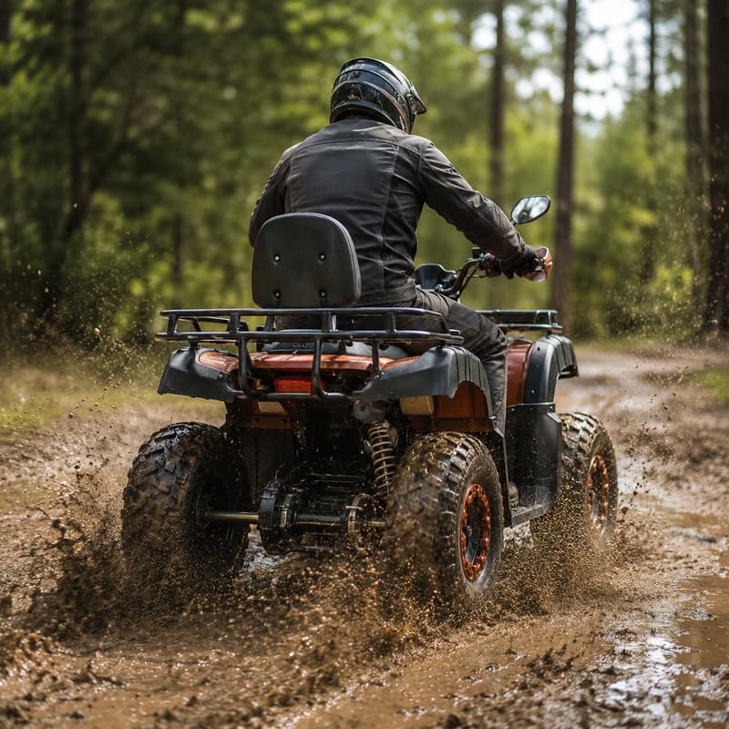 Outdoor Adventure Quad Biking - Quadriciclo Personalizado para Adultos, Veículo de