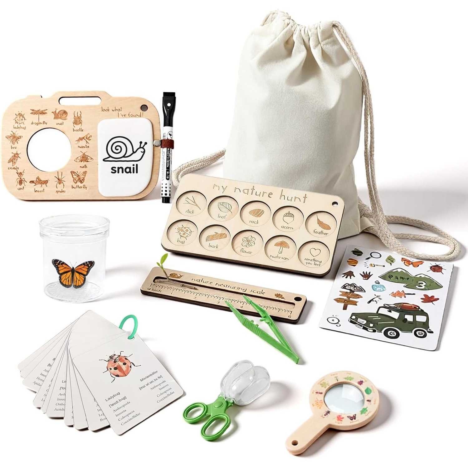 Outdoor Adventure Boys - Kit de Captura de Insetos para