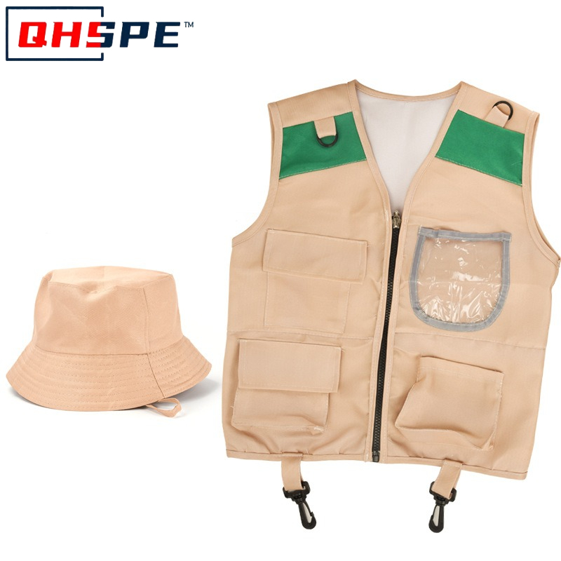 Outdoor Adventure Activities For Kids - Crianças explorador colete e chapéu traje