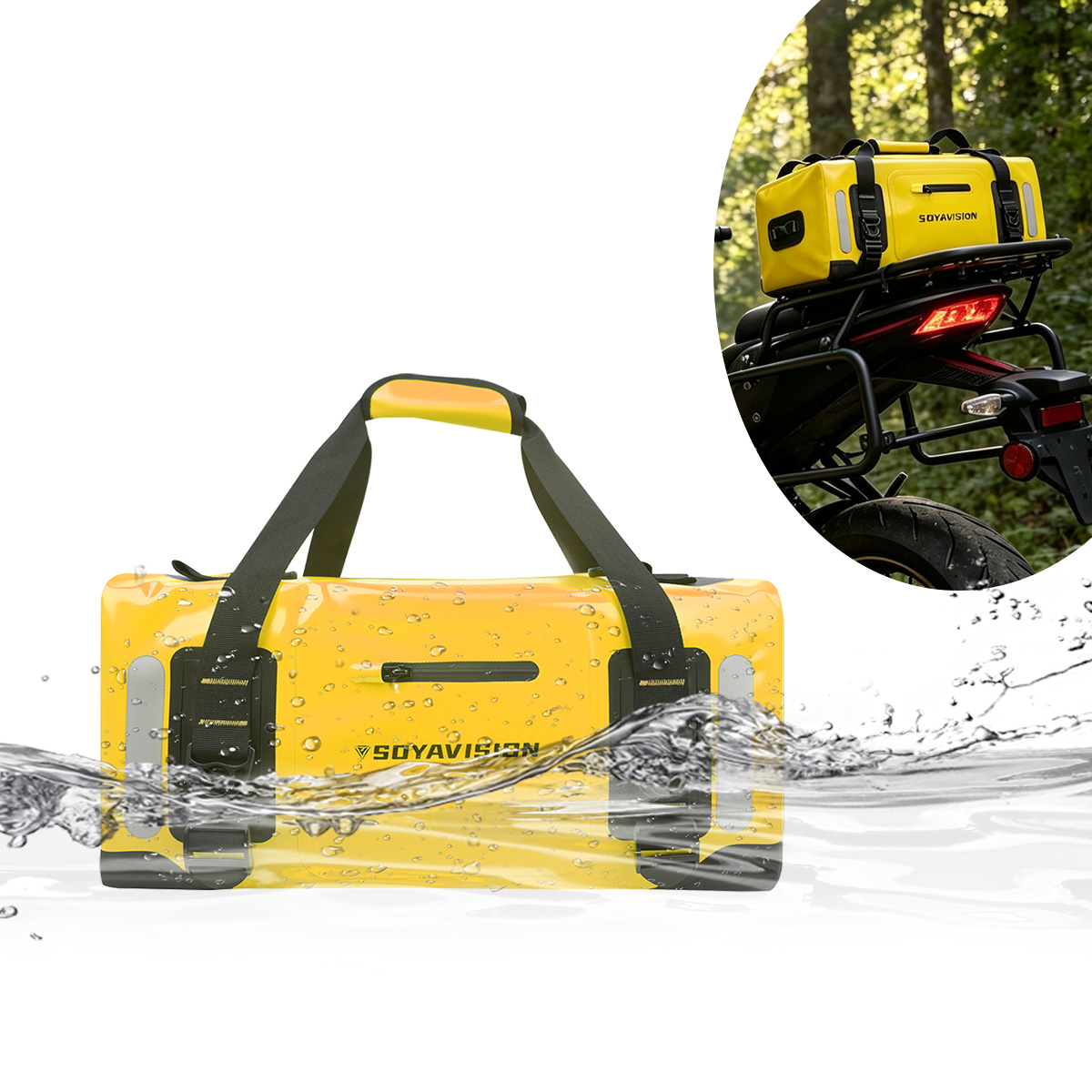 Bolsa Traseira Impermeável par - Outdoor Adventure Kit avaliação e preço