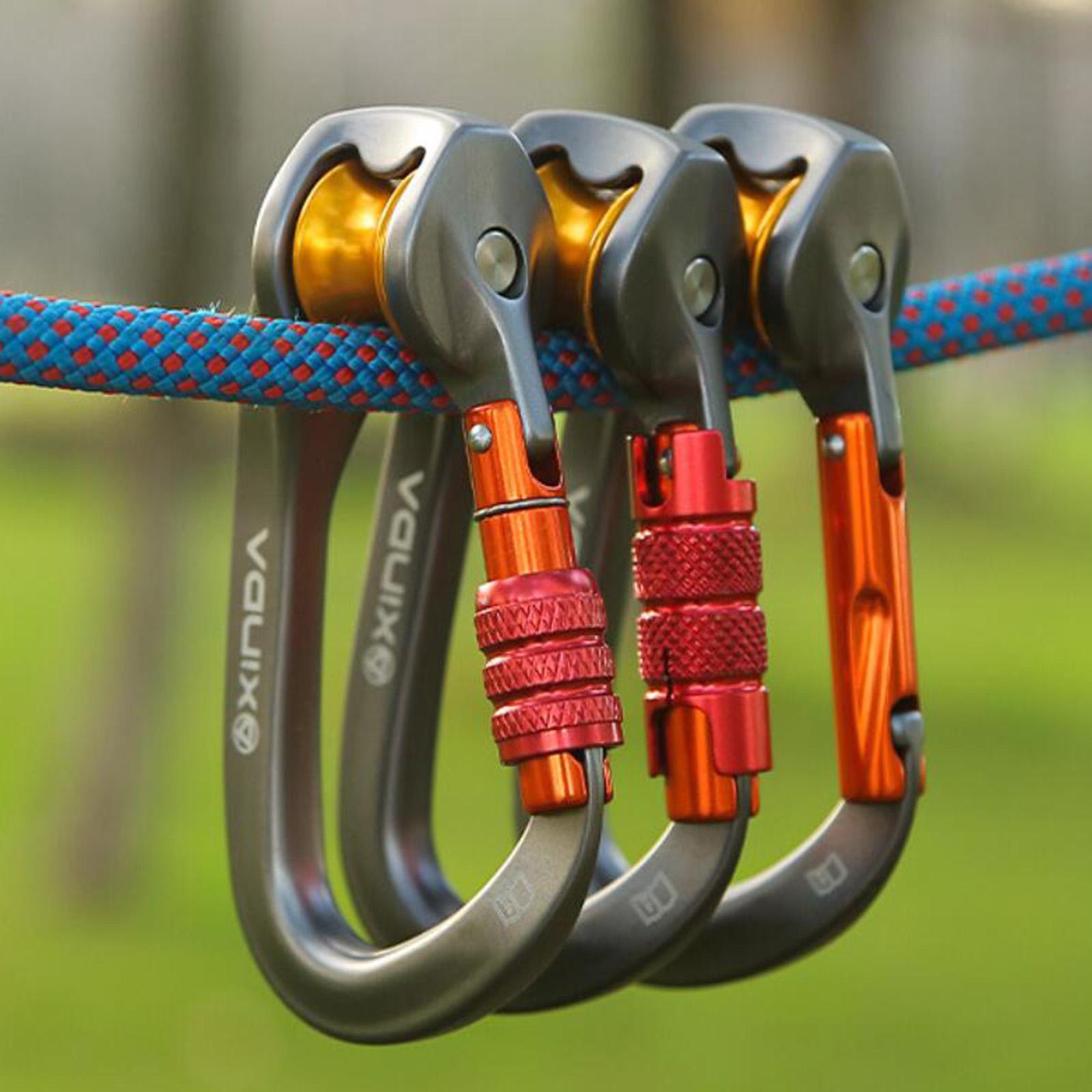 Mosquetão de Bloqueio para Equ - Carabiner Locking D avaliação e preço