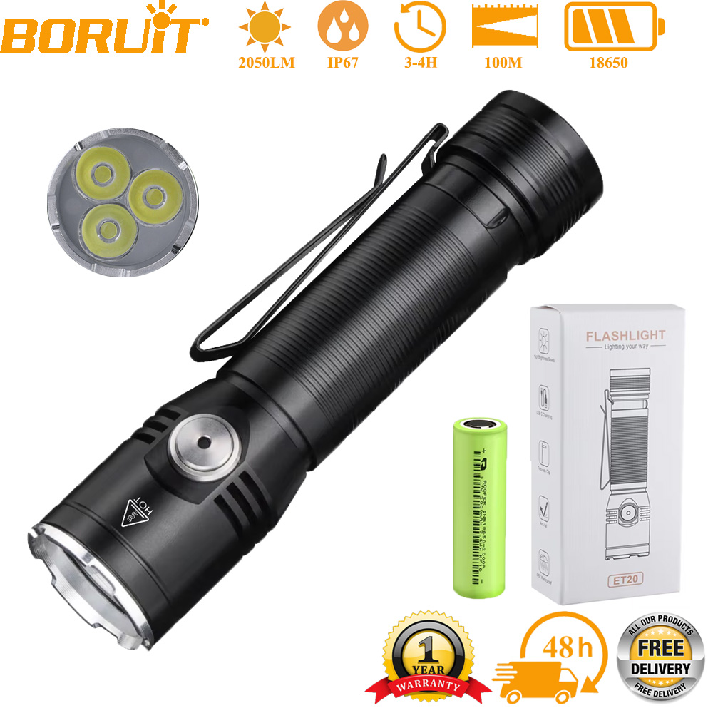 Lanterna Portátil BORUiT 2050L - Outdoor Adventure Inc avaliação e preço