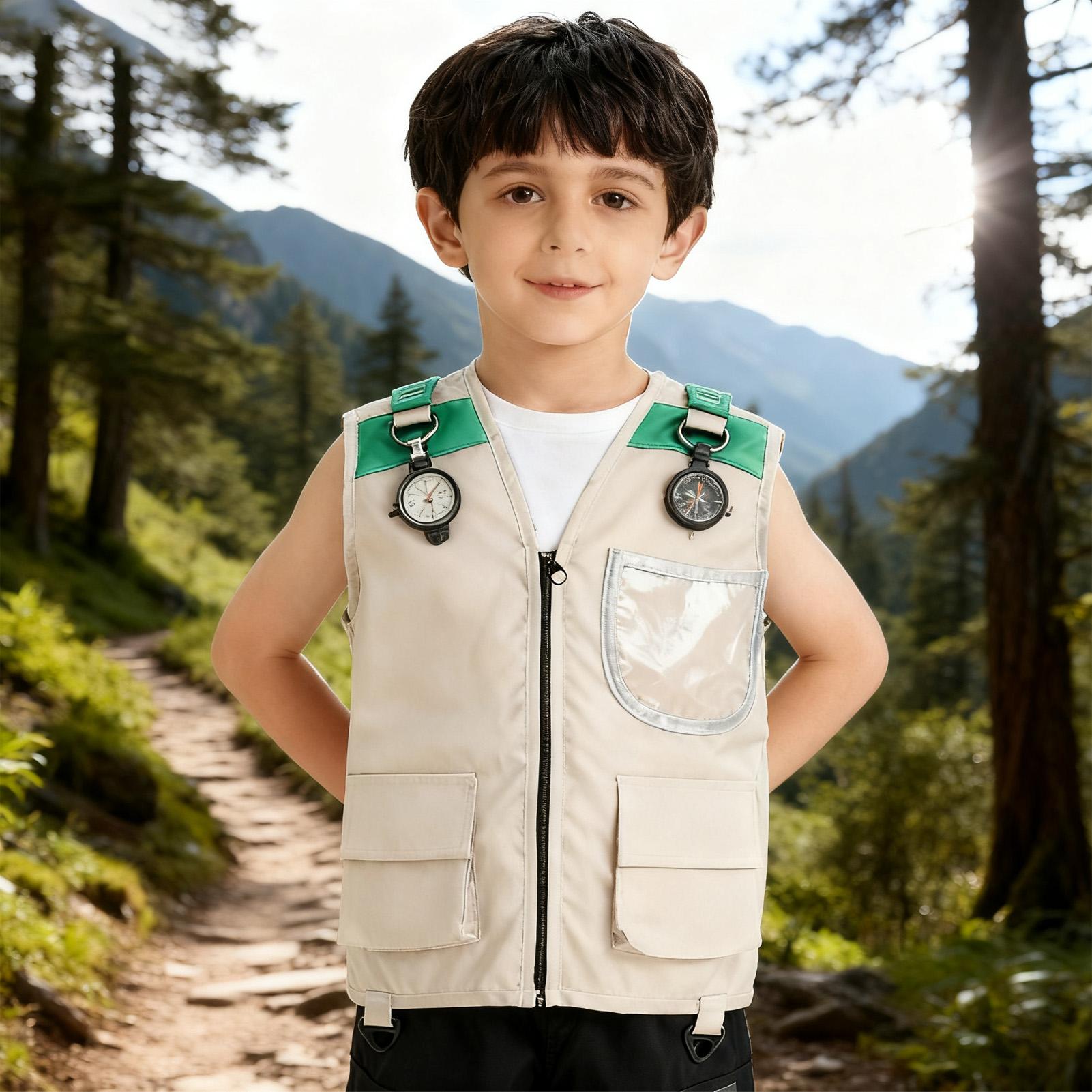 Colete de Explorador Infantil: - Outdoor Adventure Boys avaliação e preço