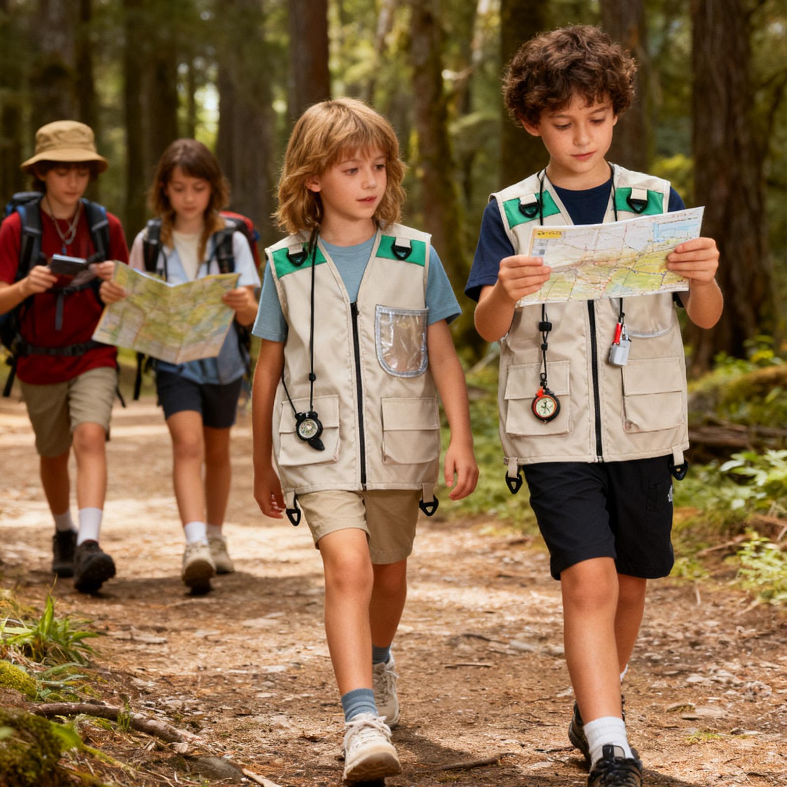 Colete de Explorador Infantil: - Outdoor Adventure Boys avaliação e preço