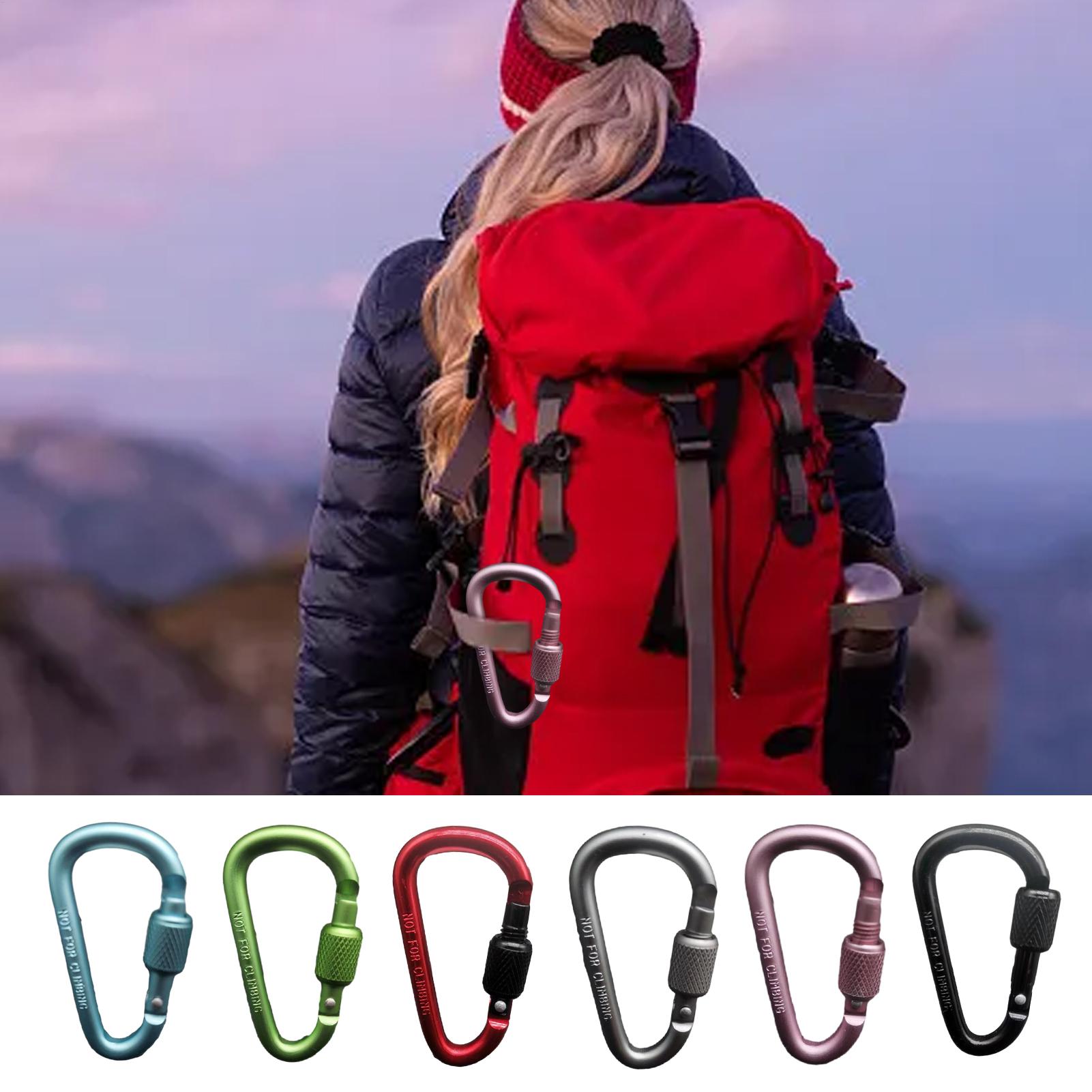 Mosquetão de Alumínio em Forma - Carabiner Locking D avaliação e preço