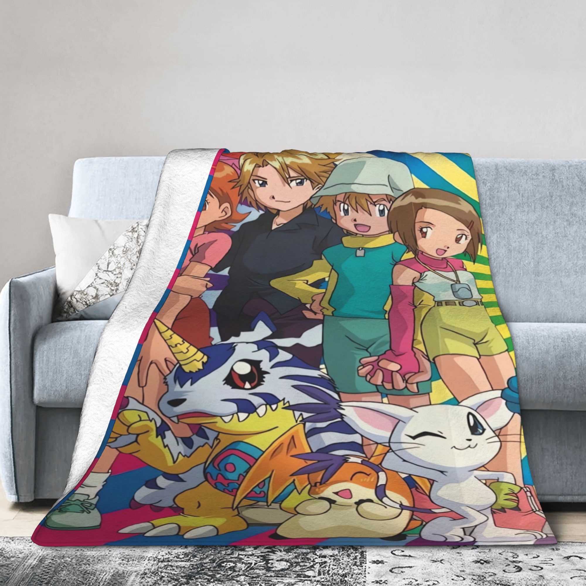 Cobertores Digimon Adventure d - Outdoor Adventure Boys avaliação e preço