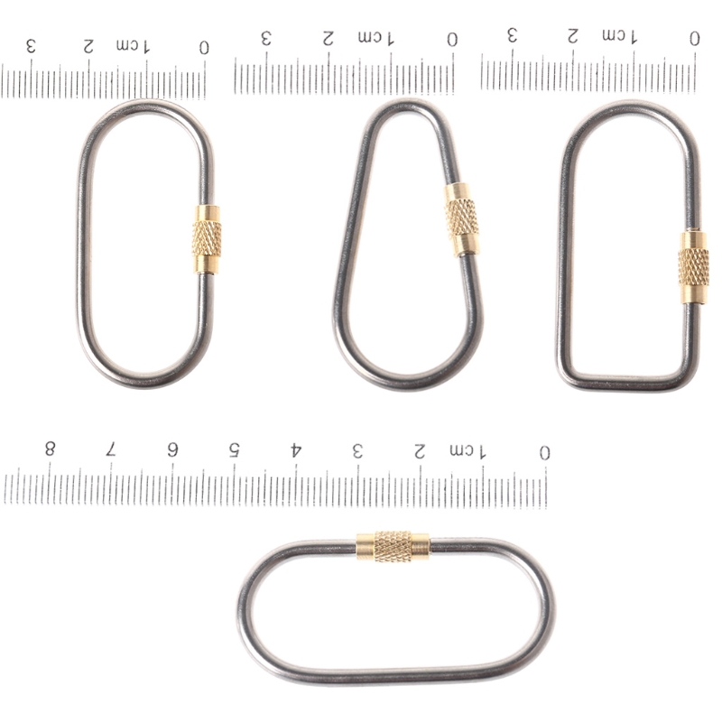 Mosquetão de bloqueio de titân - Carabiner Locking D avaliação e preço
