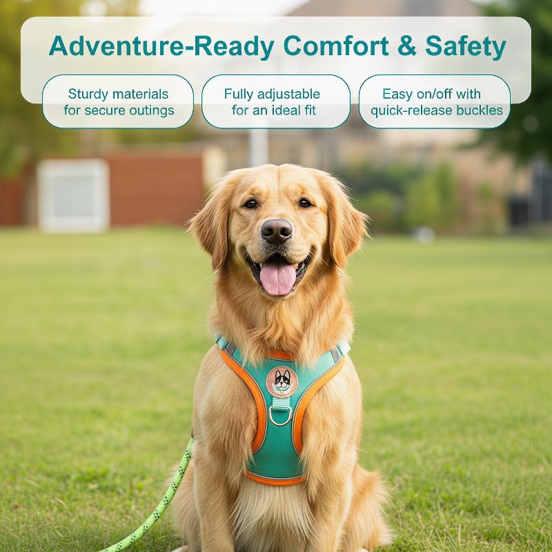 Conjunto de Coleira e Arnês Aj - Outdoor Adventure Walks avaliação e preço