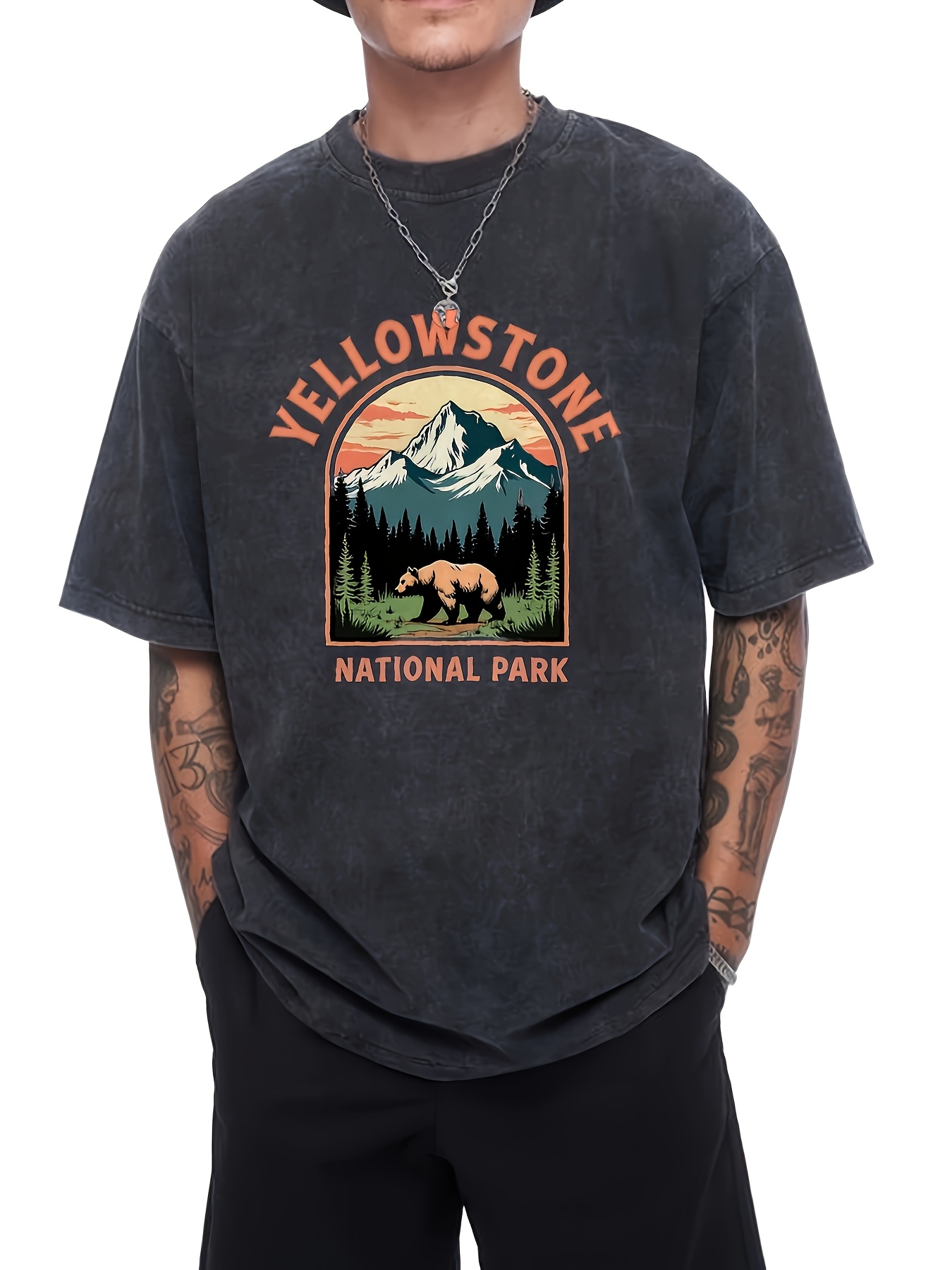 Camiseta Vintage do Parque Nac - Outdoor Adventure Enthusiast avaliação e preço