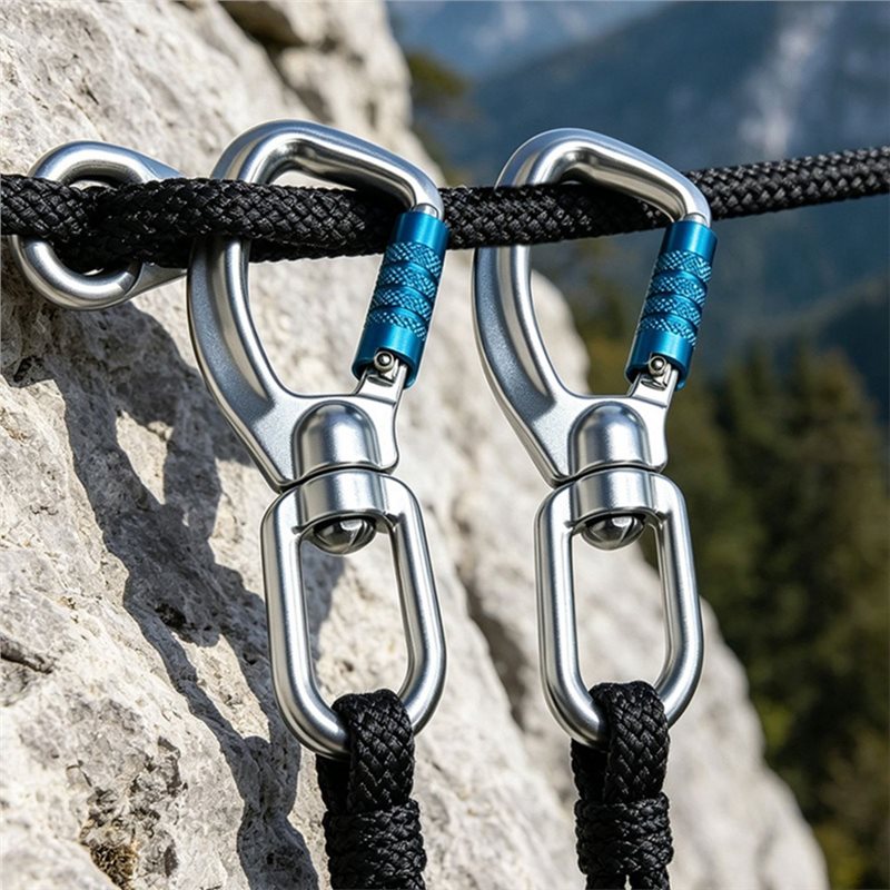 ABHS - Mosquetão de Escalada c - Carabiner Locking D avaliação e preço